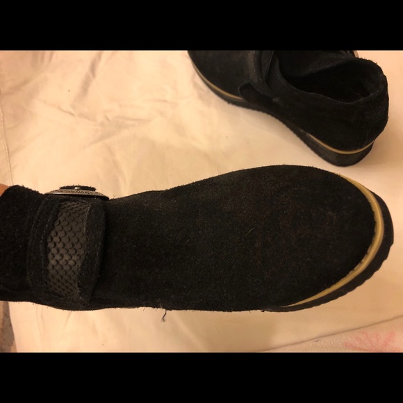 Free people platform suede boots - Picture 6 of 6